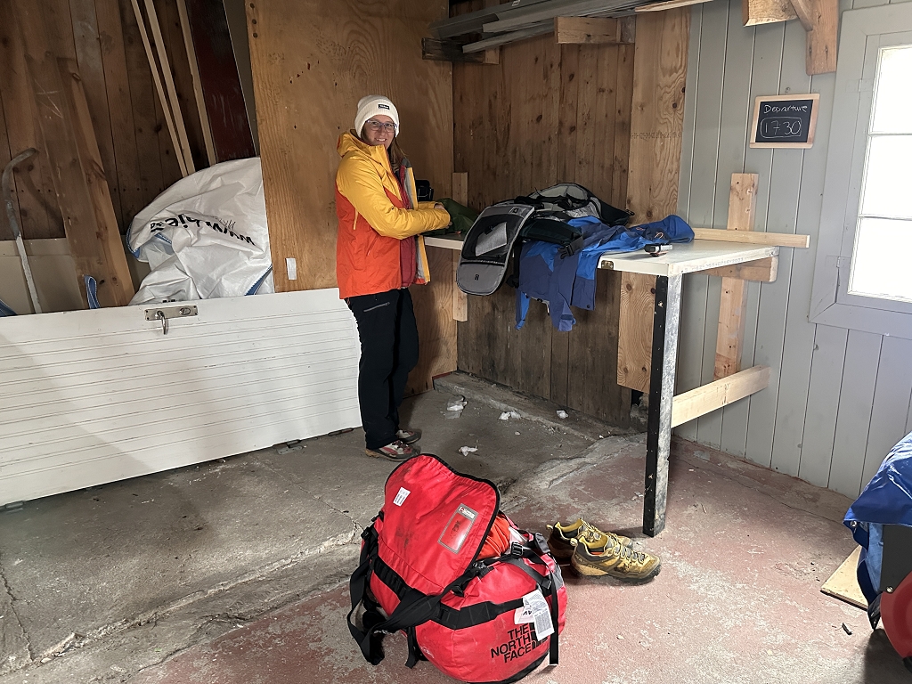 Gepäckaufbewahrung im Hotel Disko Island