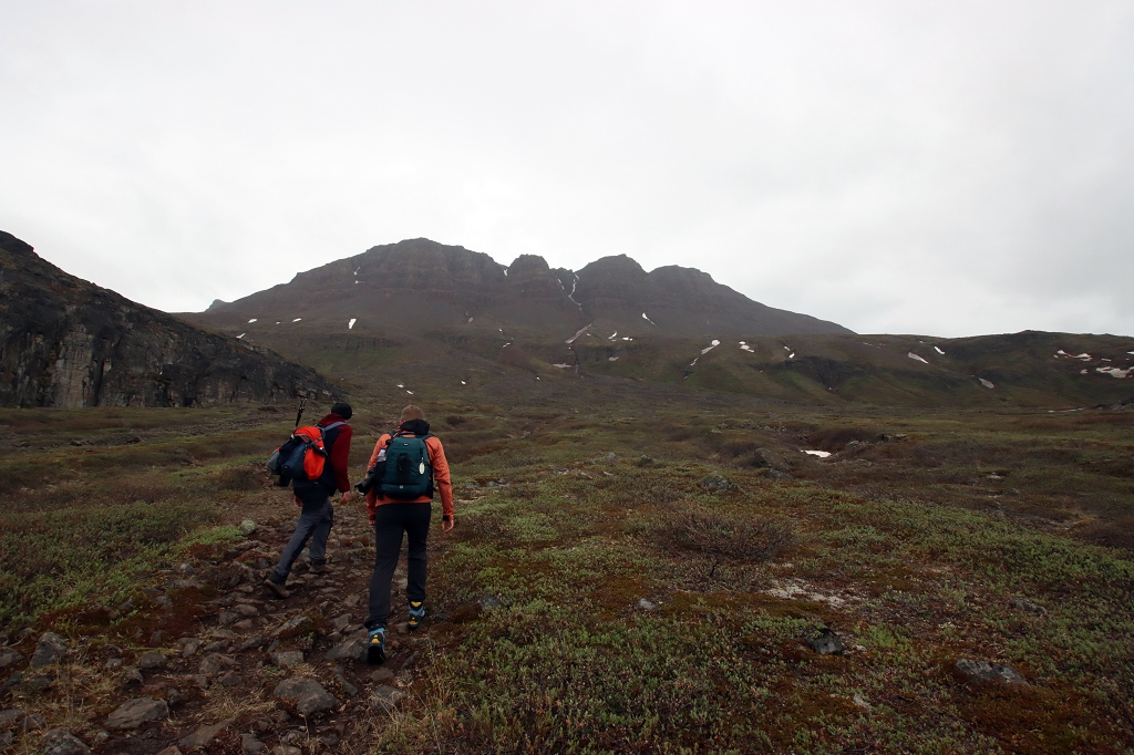 Wanderung zum Lyngmark-Gletscher