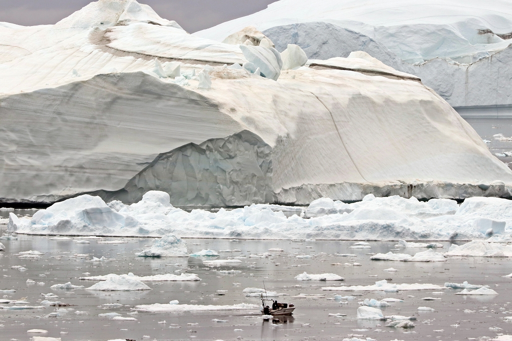 Eisberge im Ilulissat-Eisfjord