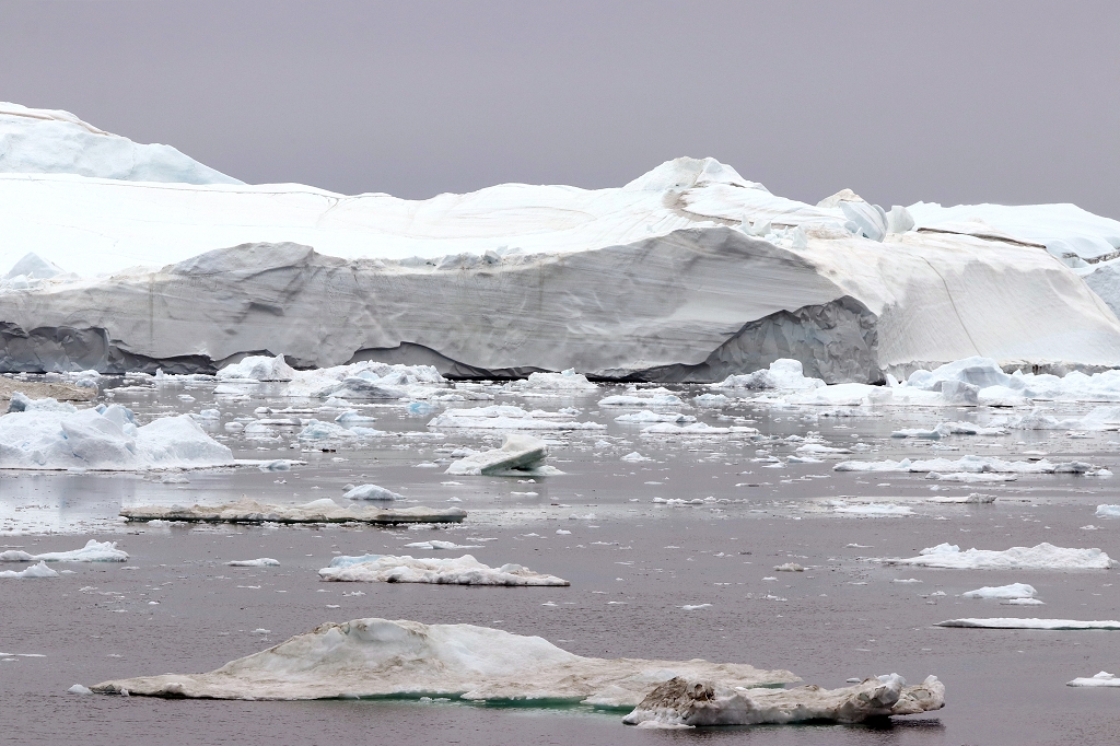 Eisberge im Ilulissat-Eisfjord
