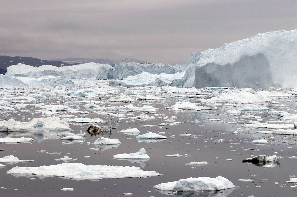 Eisberge im Ilulissat-Eisfjord