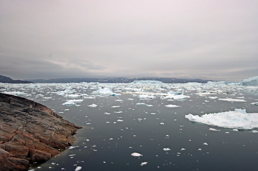 Eisberge im Ilulissat-Eisfjord