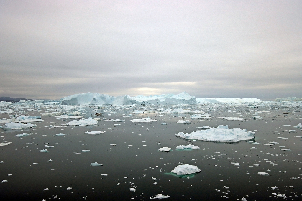 Eisberge im Ilulissat-Eisfjord