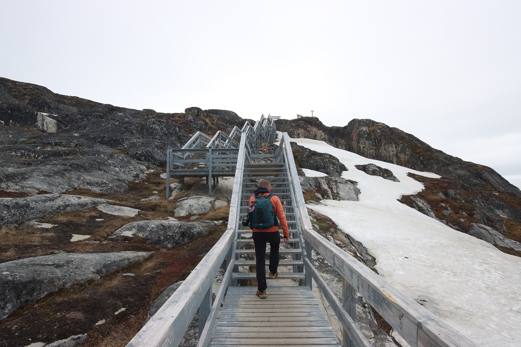 Wanderung auf dem Yellow Trail zum Ilulissat Eisfjord