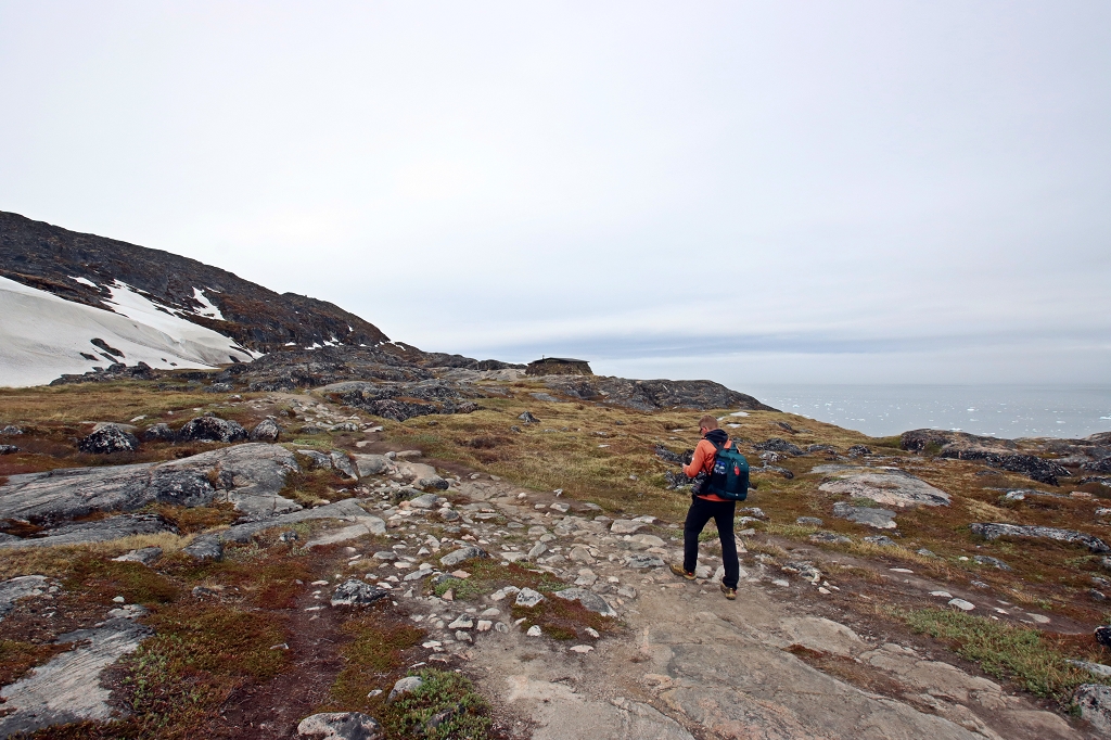 Wanderung auf dem Yellow Trail zum Ilulissat Eisfjord