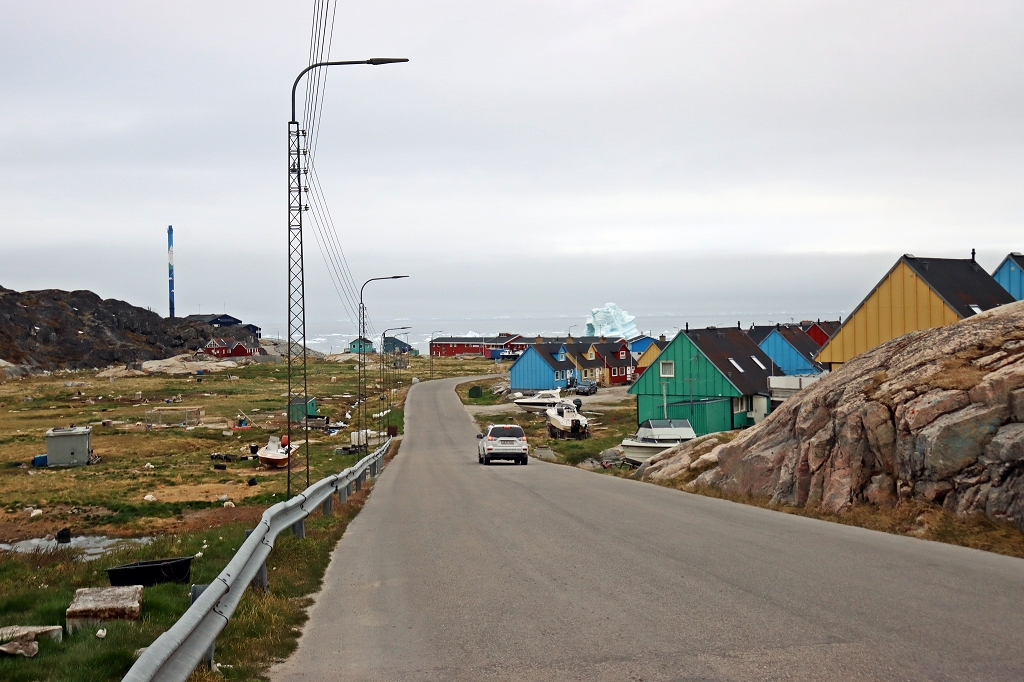 Durch Ilulissat zum Beginn des Yellow Trail