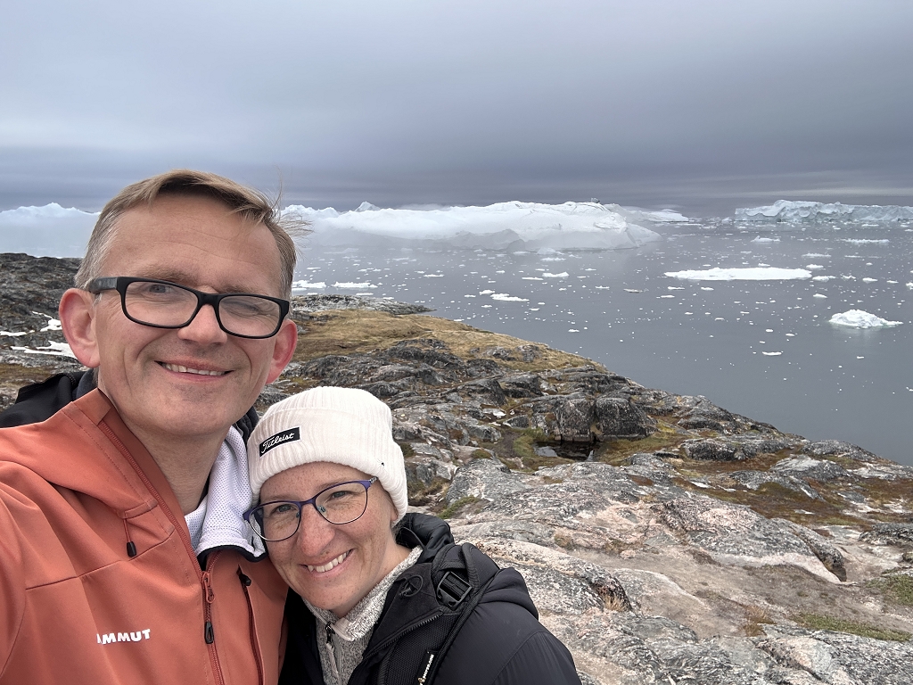 Wanderung auf dem Yellow Trail zum Ilulissat Eisfjord