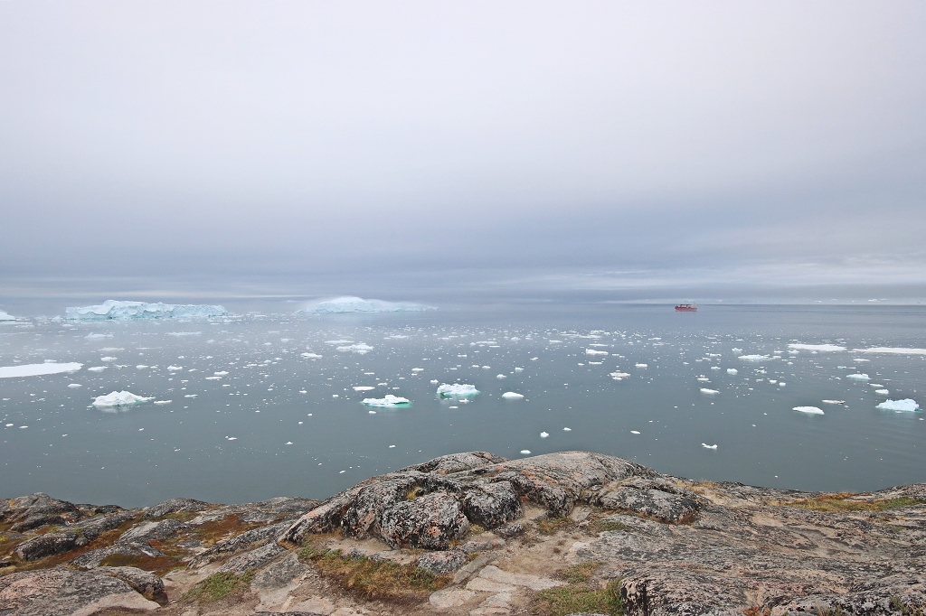 Eisberge im Ilulissat Eisfjord