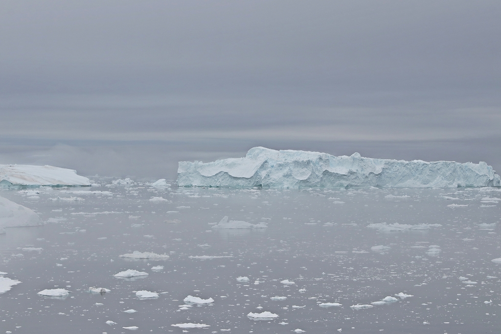 Eisberge im Ilulissat Eisfjord