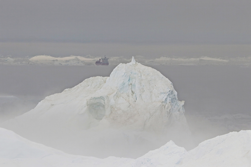 Eisberge im Ilulissat-Eisfjord