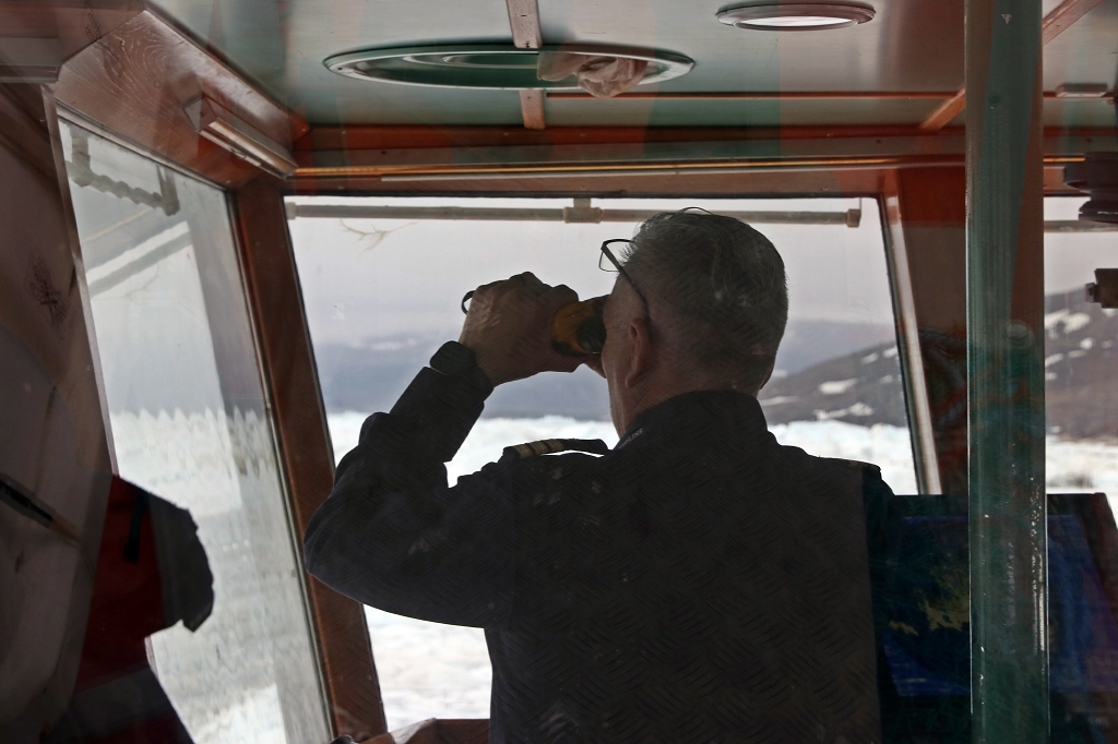Bootstour zum Eqi-Gletscher und zur Glacier Lodge