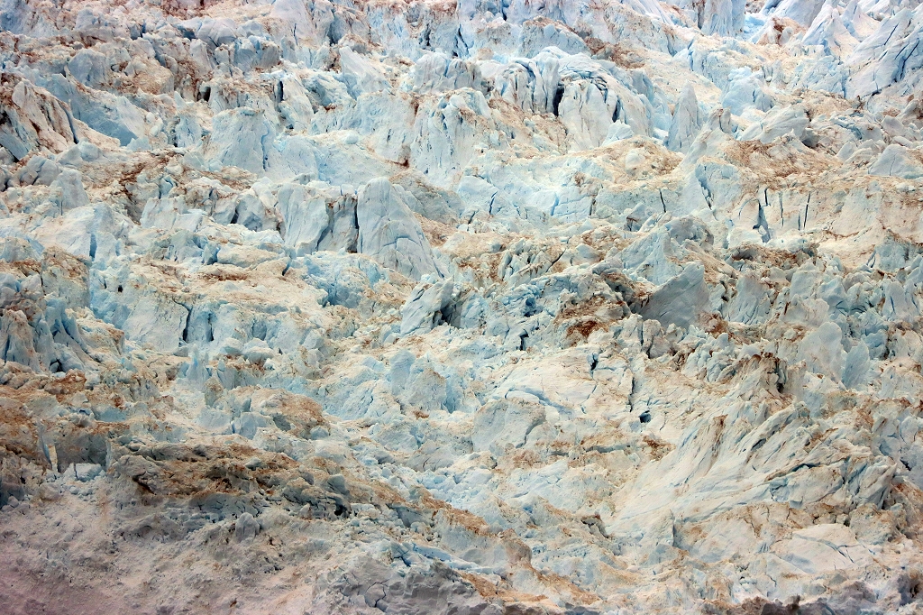 Blick auf den Gletscher von der Glacier Lodge Eqi