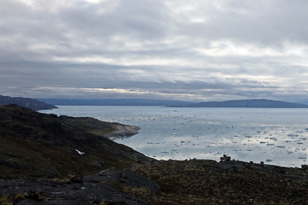 Stimmung am Eqi-Gletscher