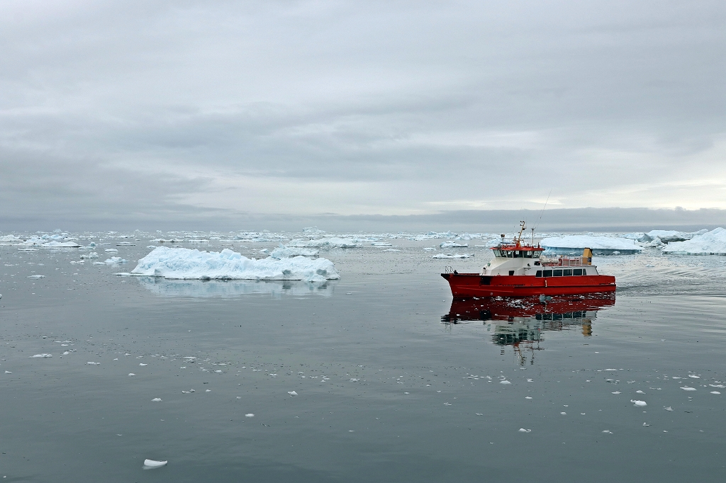 Bootstour zum Eqi-Gletscher