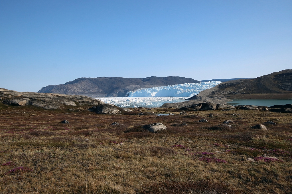 Wanderung zur Moräne des Eqi-Gletschers