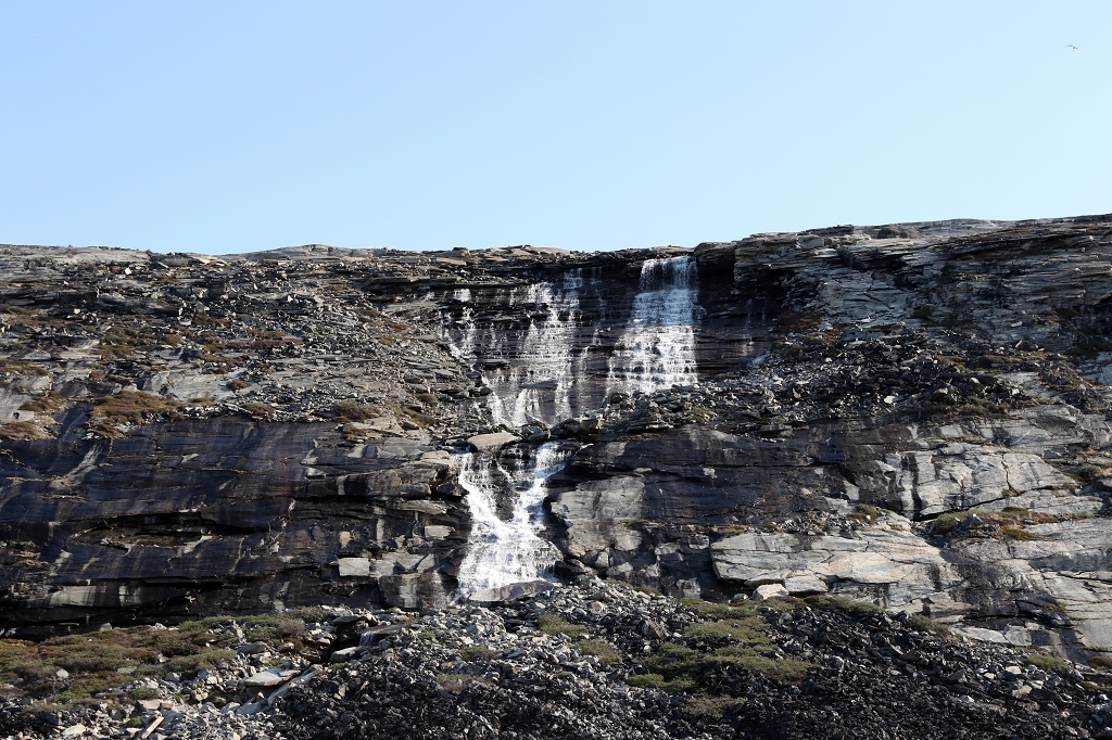 Wanderung zur Moräne des Eqi-Gletschers