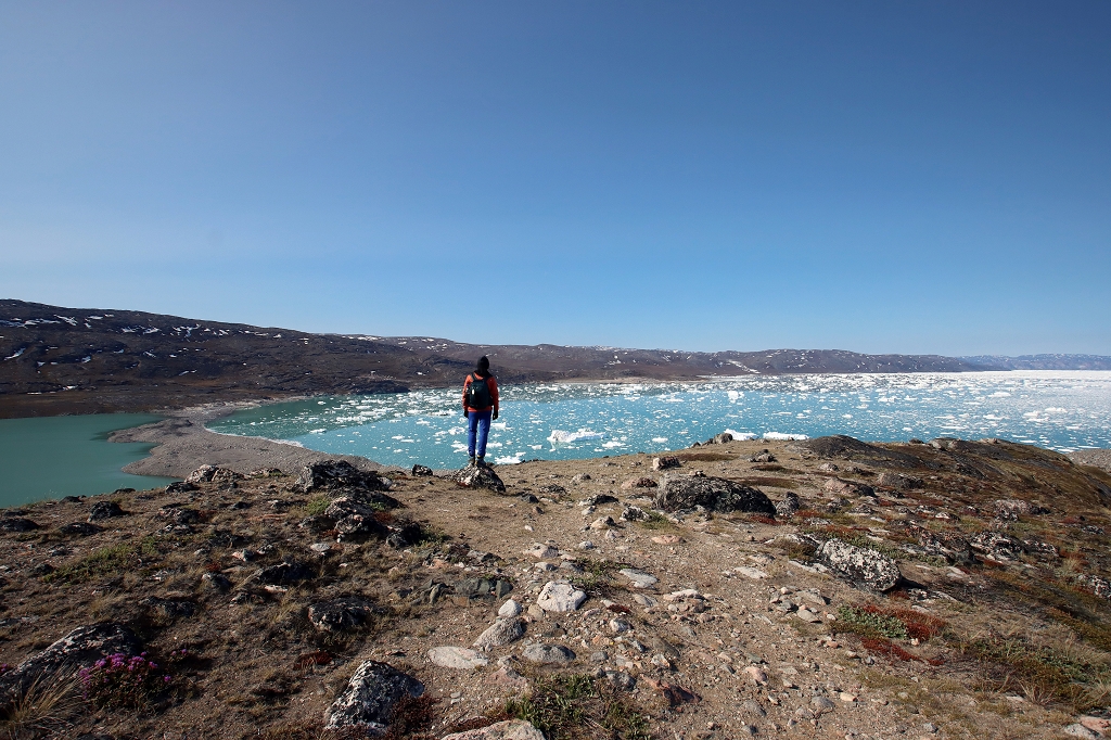 Blick Richtung Fjord