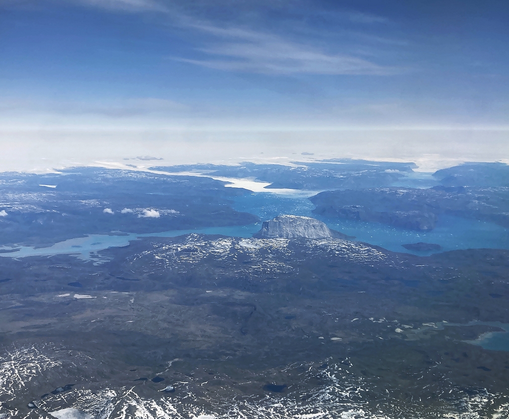 Im Landeanflug auf Nuuk