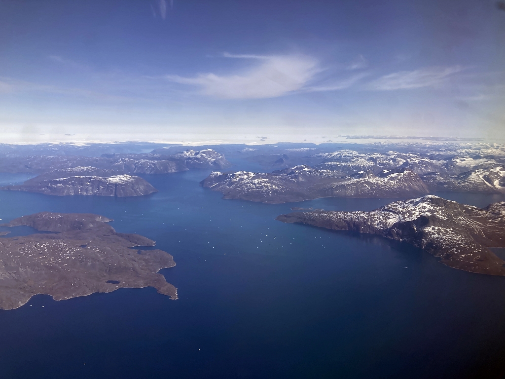 Im Landeanflug auf Nuuk