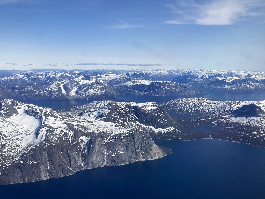 Im Landeanflug auf Nuuk