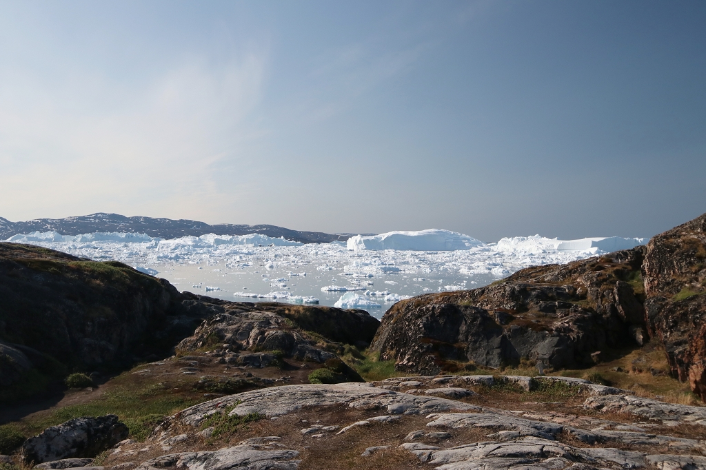 Blaue Route am Ilulissat-Eisfjord