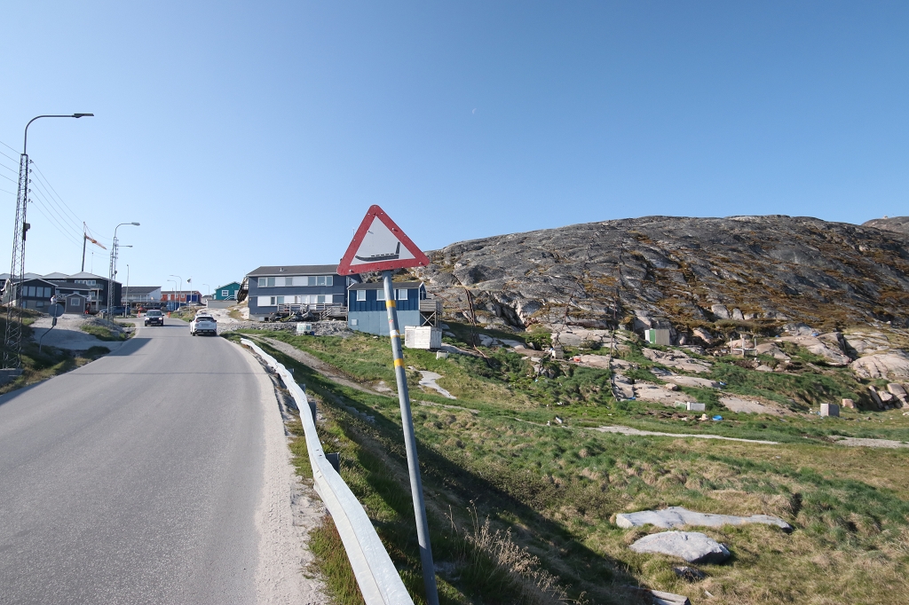 Auf dem Weg zum Icefjord-Centre in Ilulissat