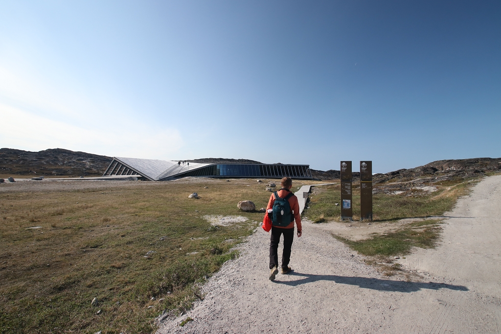 Startpunkt der Wanderungen zum Ilulissat-Eisfjord ist das Icefjord-Centre
