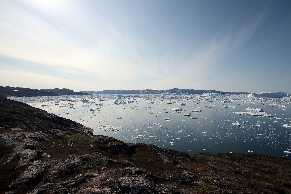 Blaue Route am Ilulissat-Eisfjord