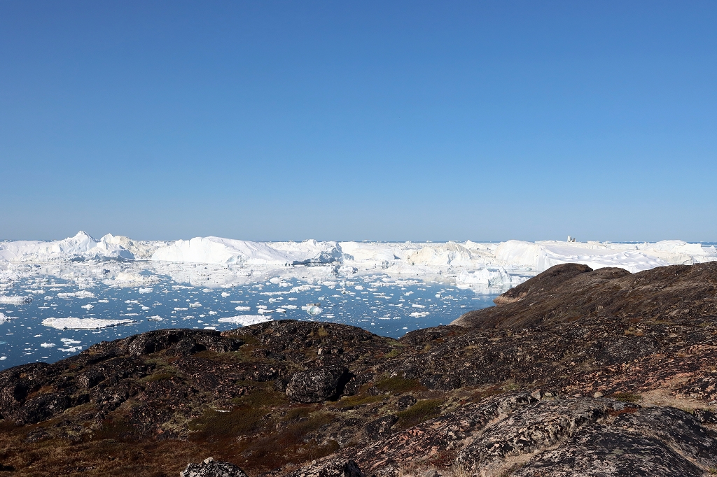 Blaue Route am Ilulissat-Eisfjord