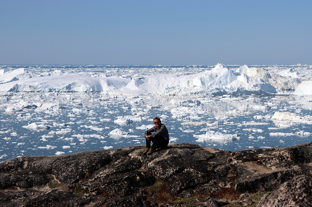 Blaue Route am Ilulissat-Eisfjord