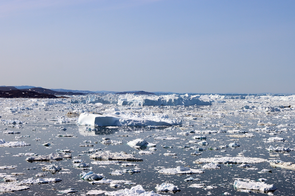 Blaue Route am Ilulissat-Eisfjord