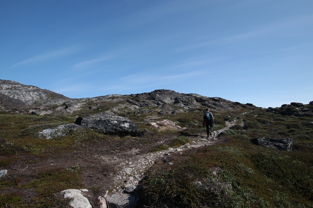 Blaue Route am Ilulissat-Eisfjord