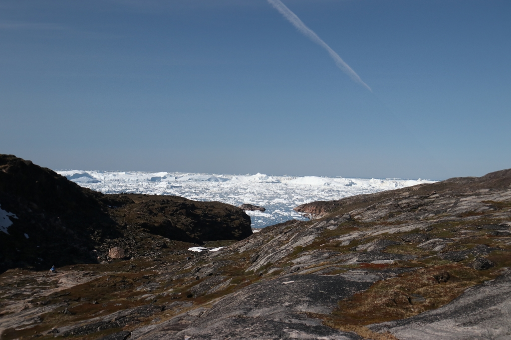 Blaue Route am Ilulissat-Eisfjord