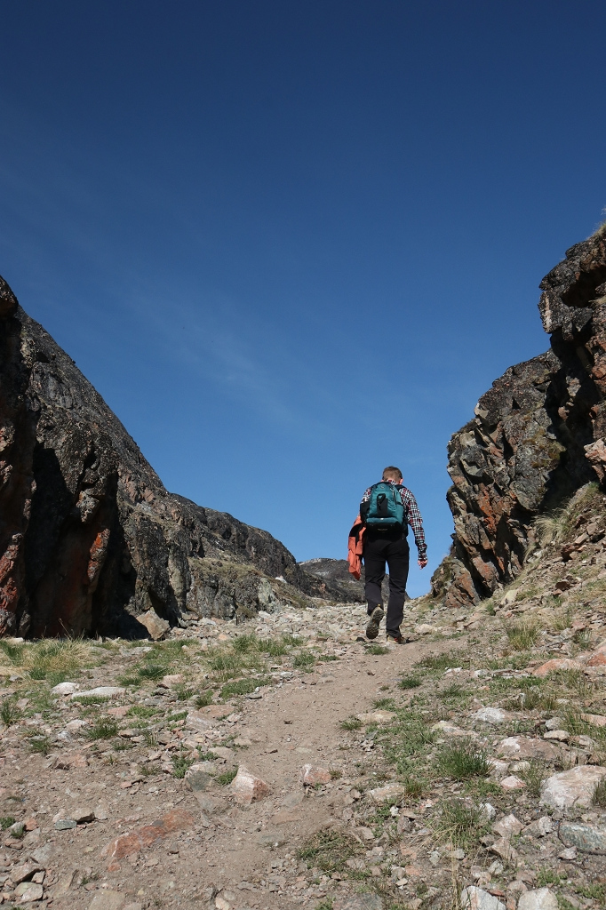 Blaue Route am Ilulissat-Eisfjord