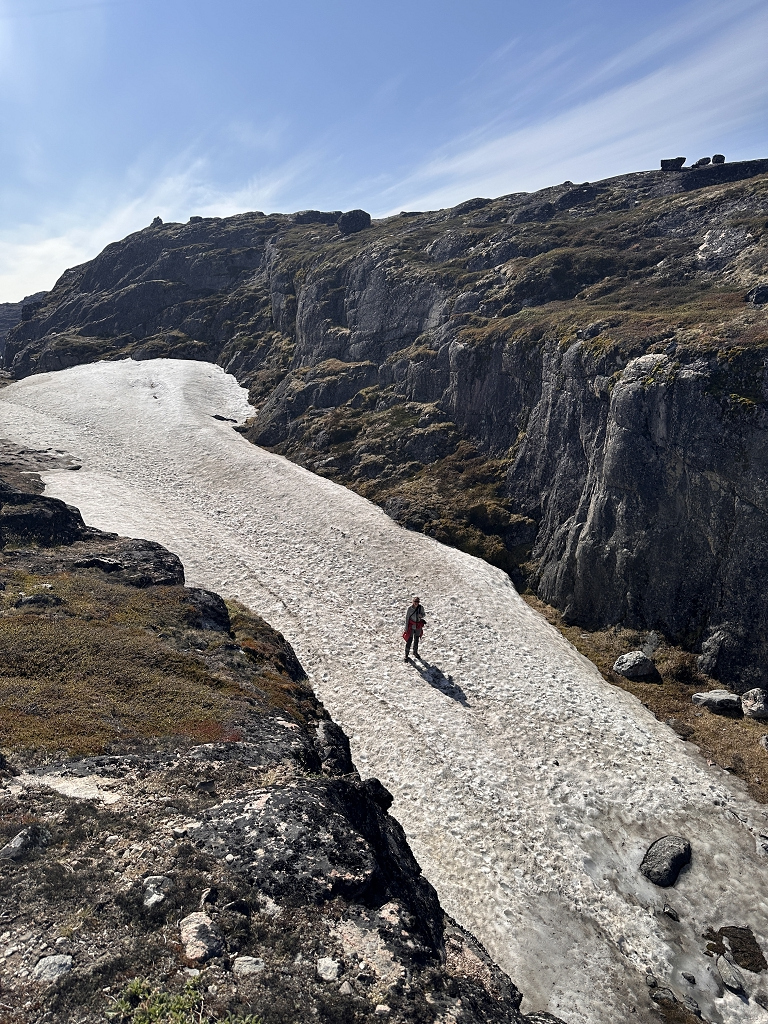 Blaue Route am Ilulissat-Eisfjord