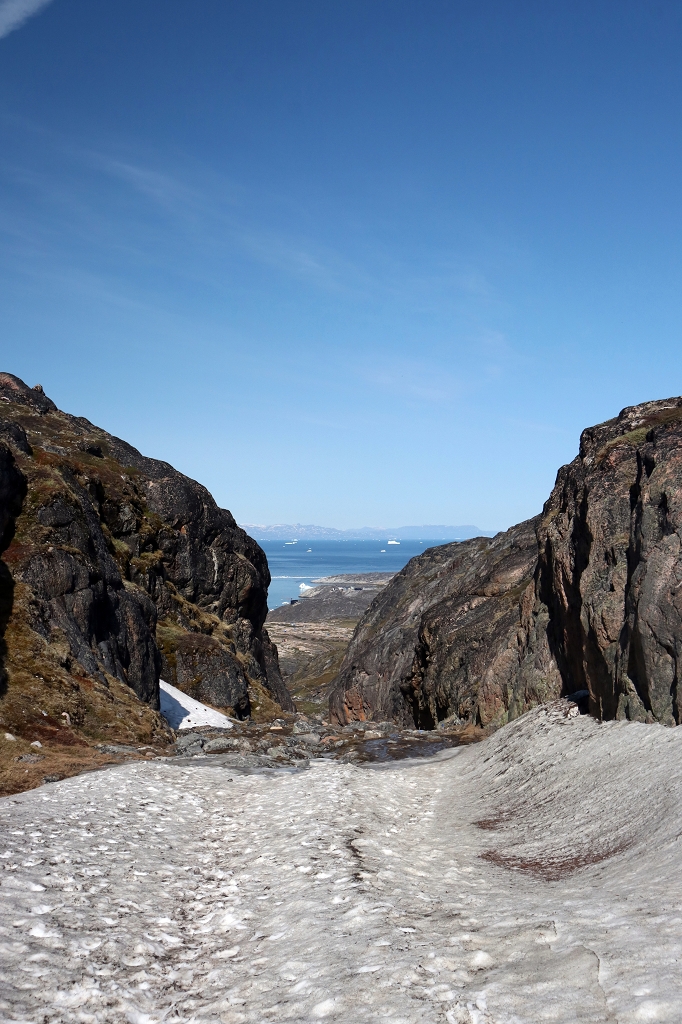 Blaue Route am Ilulissat-Eisfjord
