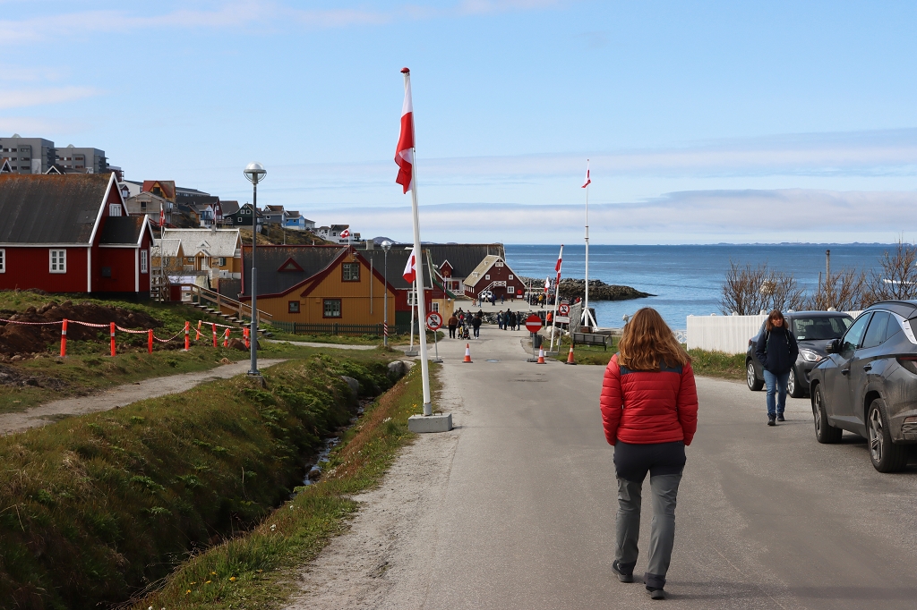 Auf dem Weg zum Museum in Nuuk