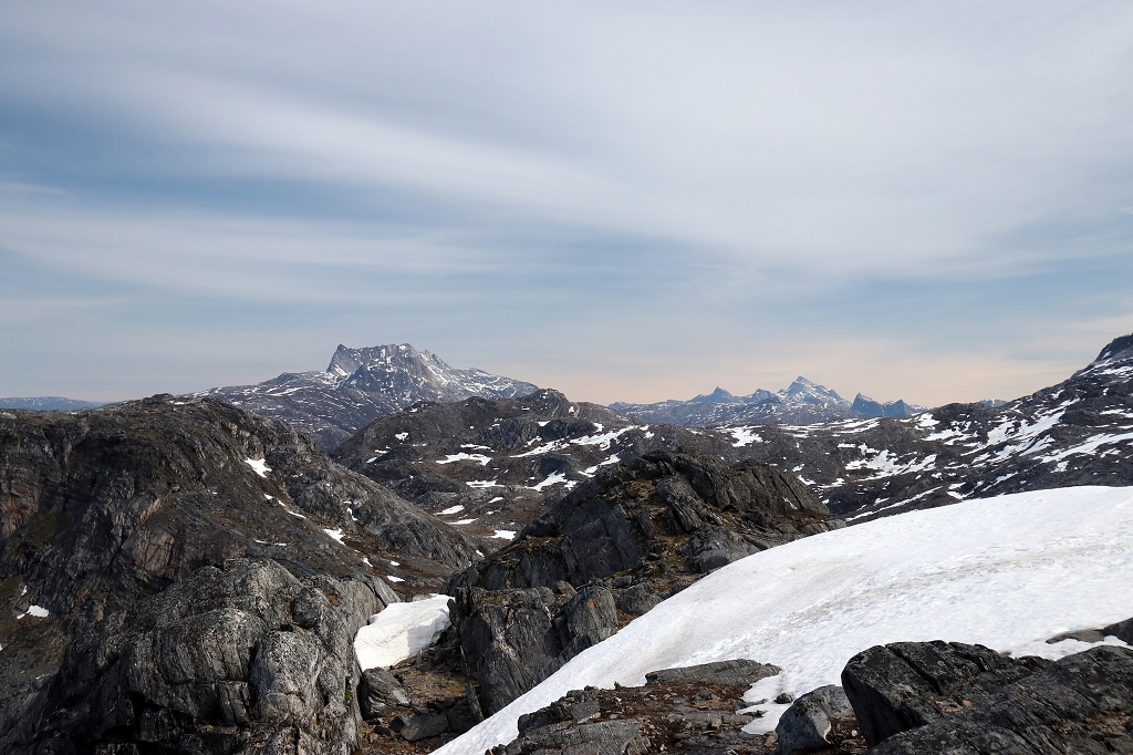 Blick auf den Sermitsiaq in Nuuk
