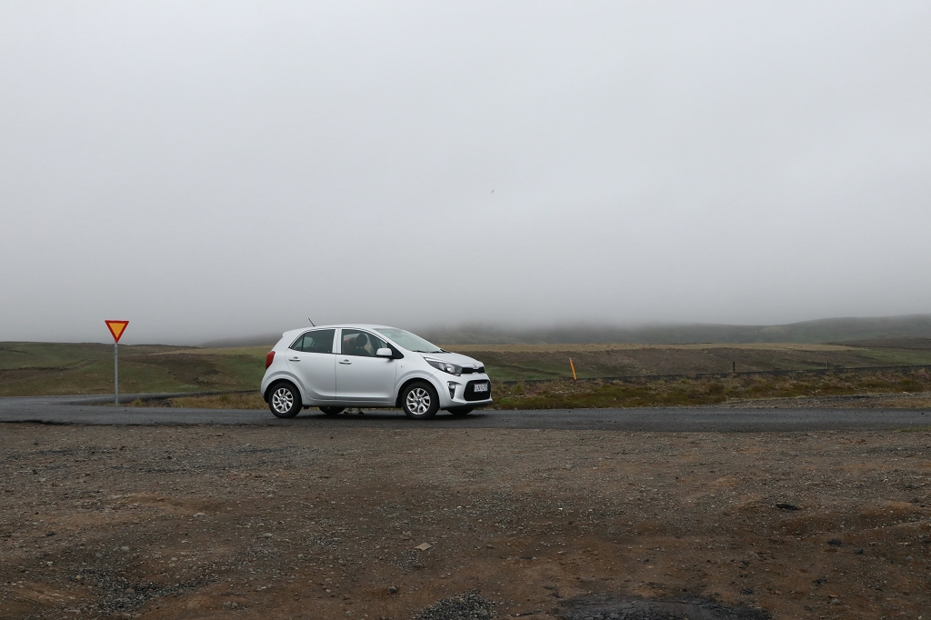 Aussichtspunkt auf dem Weg nach Þingvellir (Thingvellir)
