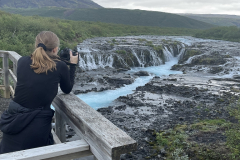 Der Brúarfoss auf Island