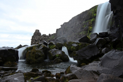 Öxarárfoss im Þingvellir (Thingvellir) Nationalpark auf Island