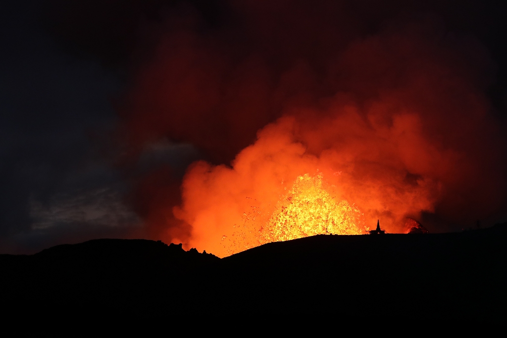 Vulkanausbruch am Fagradalsfjall