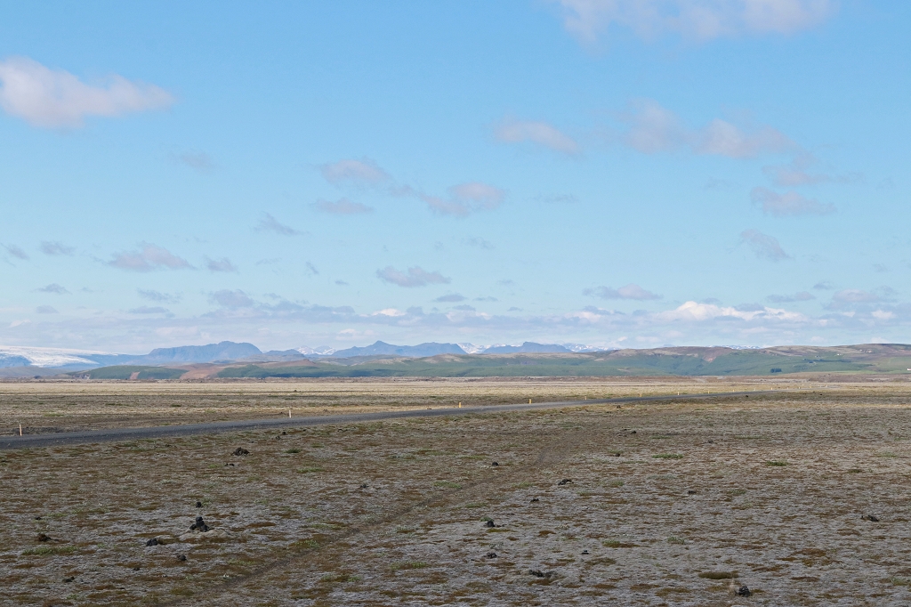 Am Aussichtspunkt Laufskálavarða auf Island