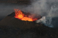 Eruption am 28.07.2023, Litli-Hrútur auf Island