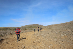 Wanderung auf dem Track A zur Eruption am Litli-Hrútur
