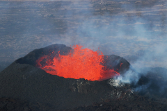 Eruption am Litli-Hrútur auf Island
