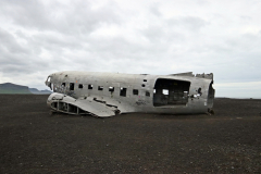 Flugzeugwrack der Douglas C-117D am Strand von Sólheimasandur