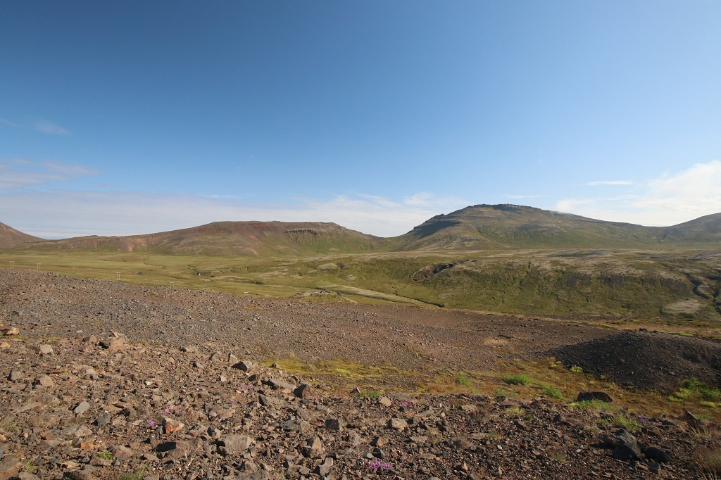 Landschaft auf der Halbinsel Snæfellsnes