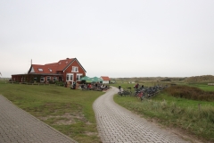 Fahrradtour in den Westen der Insel Juist - Restaurant Domäne Bill