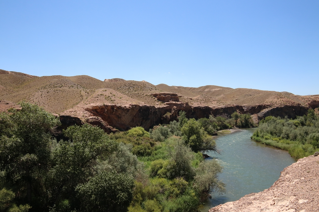 Temerlik Canyon in Kasachstan